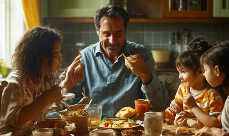 Mic Dejunuri cu Gust de Tensiune: Povestea Unei Familii Românești