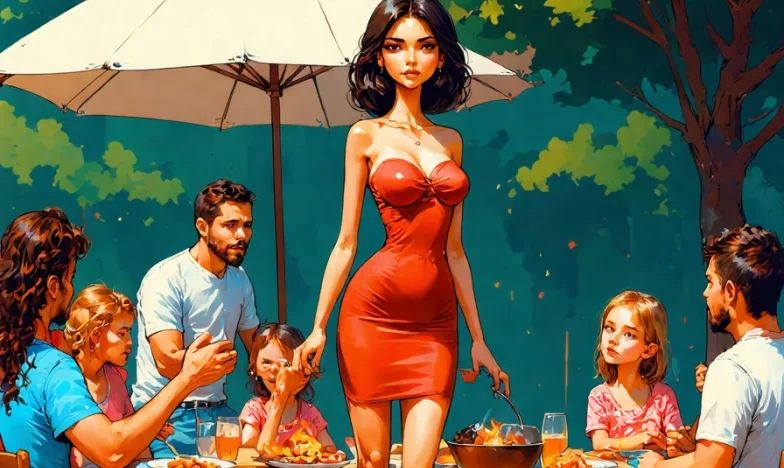 El vestido rojo y las heridas invisibles
