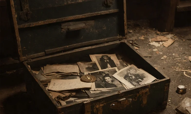 El baúl en el sótano: El secreto de mi abuelo que nunca imaginé