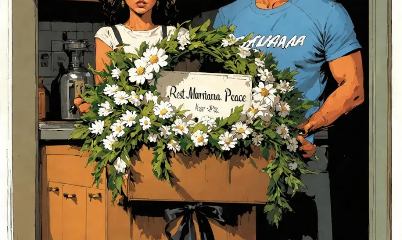 El paquete que rompió mi matrimonio: Una historia con corona de flores