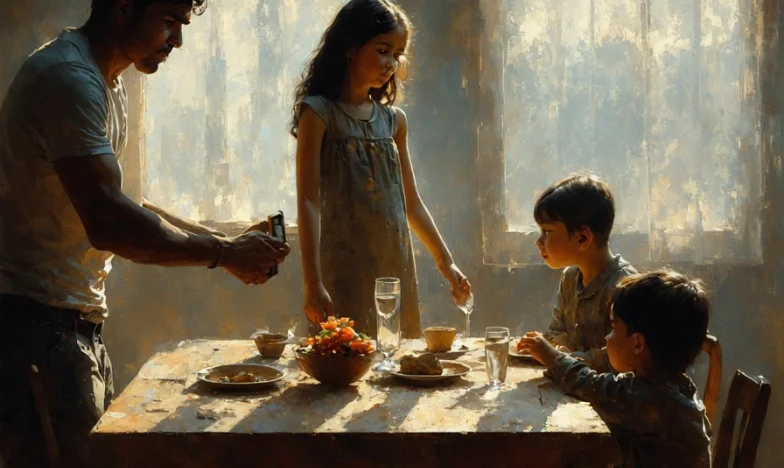 Entre Gritos y Silencios: La Mesa Rota de mi Familia