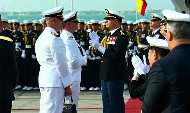 El peso del apellido: una tarde en la base naval de Rota