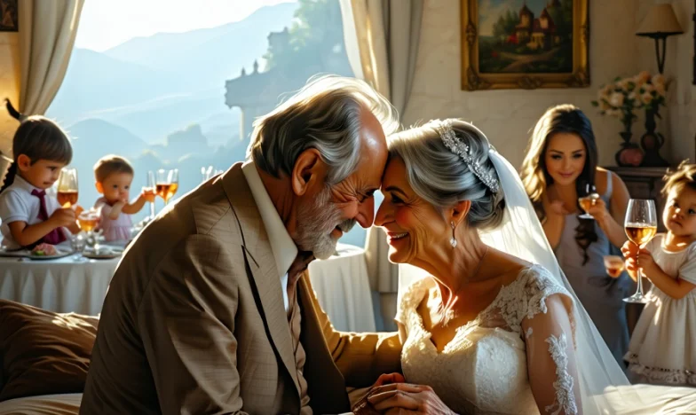 A los 57 años, me casé de nuevo con mi primer amor: la noche de bodas descubrí un secreto inesperado
