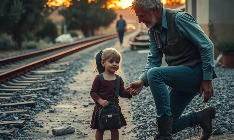 El silbido del tren al atardecer