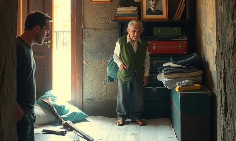 Regresé a casa tras años en Madrid y encontré a mis padres durmiendo en el trastero