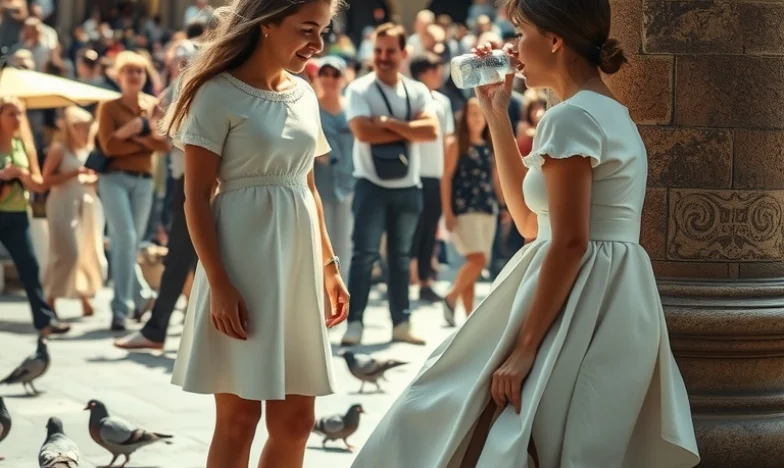 El silencio roto en la Plaza Mayor