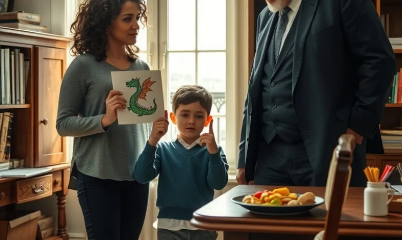 Un gesto inesperado en la oficina: el día que todo cambió para Lucía y su hijo