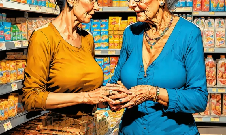 Oude Vrienden, Nieuwe Maskers: Een Onverwachte Ontmoeting in de Albert Heijn