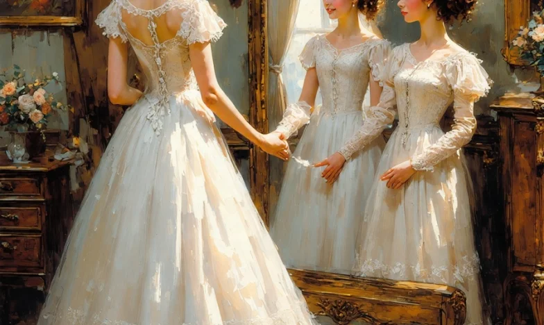 De jurk van vijf euro – Een droom en familiegeheimen