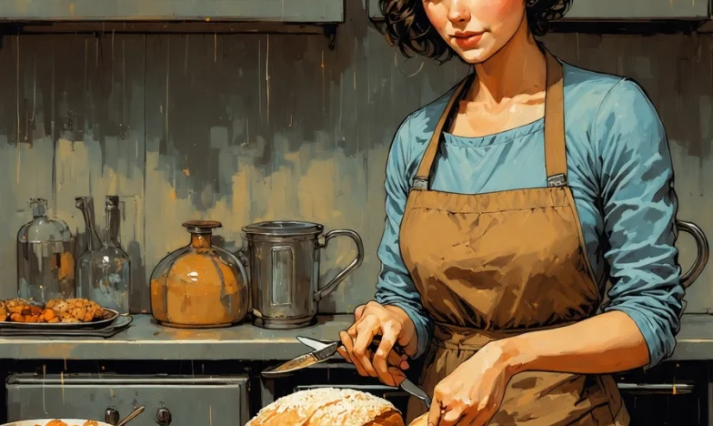 De geur van vers brood en de bitterheid van onuitgesproken woorden