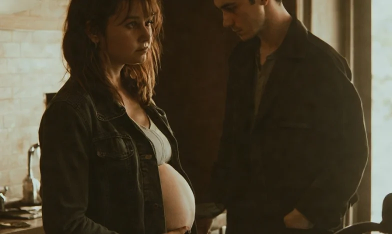 Hij liet me achter in de negende maand – drie jaar later stond hij weer voor mijn deur