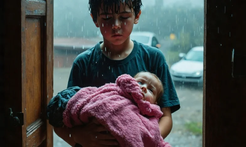 “Mam, dit is mijn dochter”: Mijn zoon stond aan de deur met een baby in zijn armen