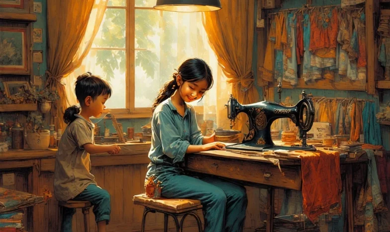 Silencio en casa: cómo una máquina de coser cambió mi destino