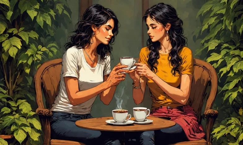 Cuando la puerta del pasado se abre: El café con mi exsuegra