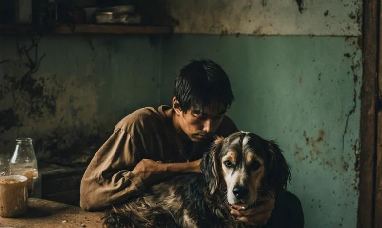 Entre el amor y el dolor: La historia de Simón y su perro Bruno
