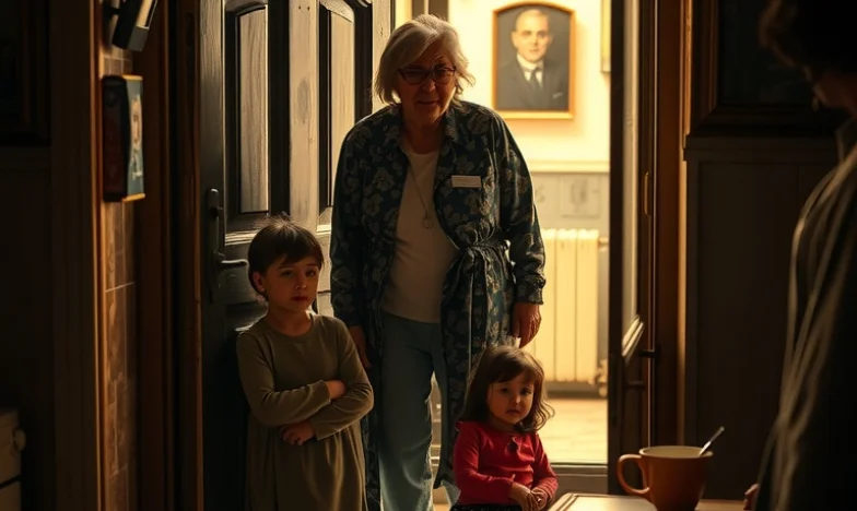 En el portal, con dos niños: Una noche que lo cambió todo