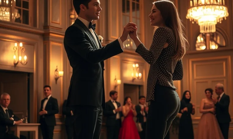 El hijo encorvado y el baile que estremeció el salón