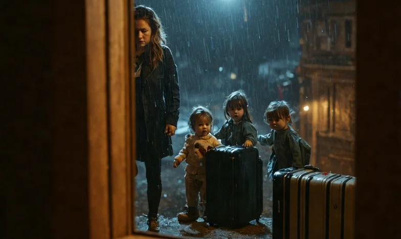 Неочаквани гости: Когато дъщерята на мъжа ми се появи с децата си и куфарите на прага ни