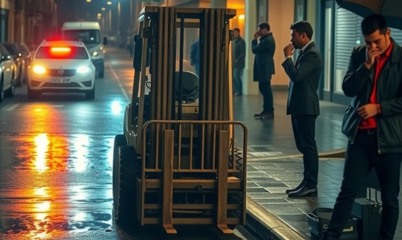 A Puddle, a Forklift, and a Slice of Cheesecake: The Night Everything Changed