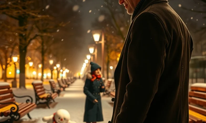 How a Lonely Millionaire Found His Family in a Snowy Park One Winter Night