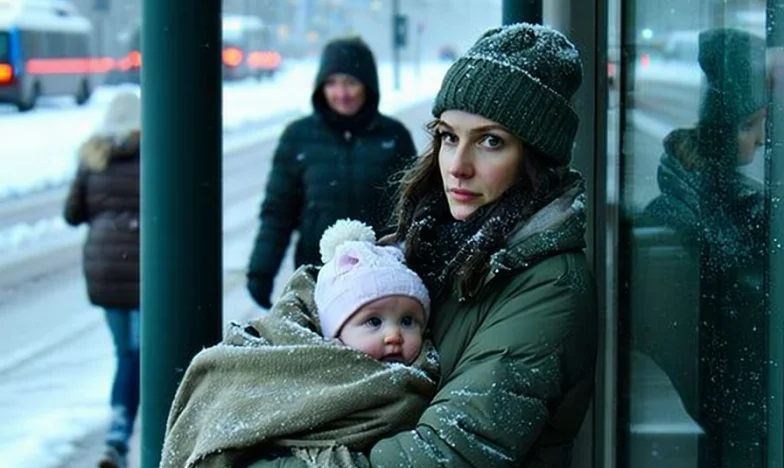 "Nieznajome dziecko na przystanku – jak jeden gest zmienił moje życie i rozdarł dwie rodziny"