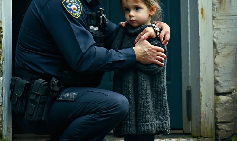 Policjant znajduje dziewczynkę w opuszczonym domu. Jeden szczegół sprawia, że dzwoni na 112 ze łzami w oczach. Ta noc zmieniła wszystko…