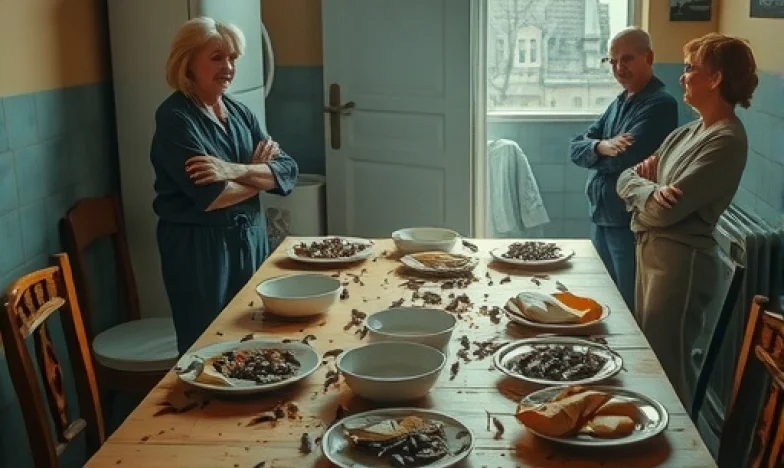 Az anyósom nálunk aludt – reggel berontott a hálóba, ordítva: "Nézd meg, mit műveltél a konyhádban!"