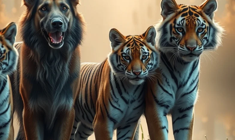 Pies, który wychował tygrysy – historia Stefana z łódzkiego zoo