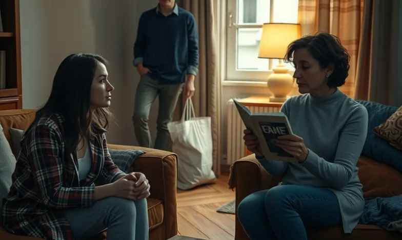 Nieznajoma za drzwiami: Opowieść o zdradzie i sile wybaczenia