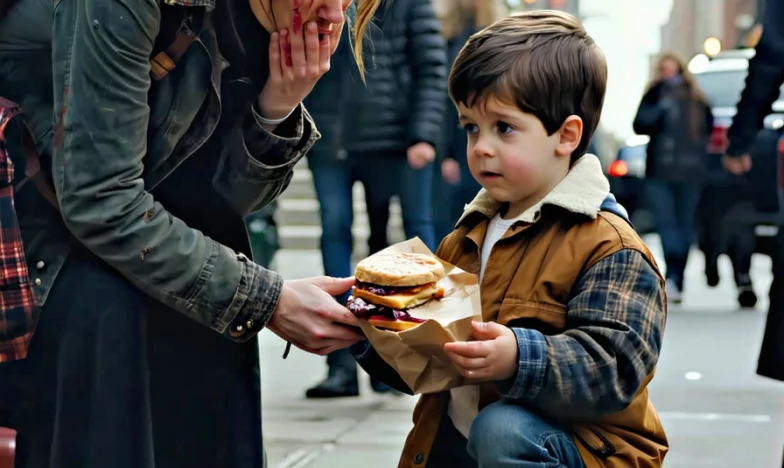 He Gave Me His Last Sandwich: The Day My Fortune Changed Forever