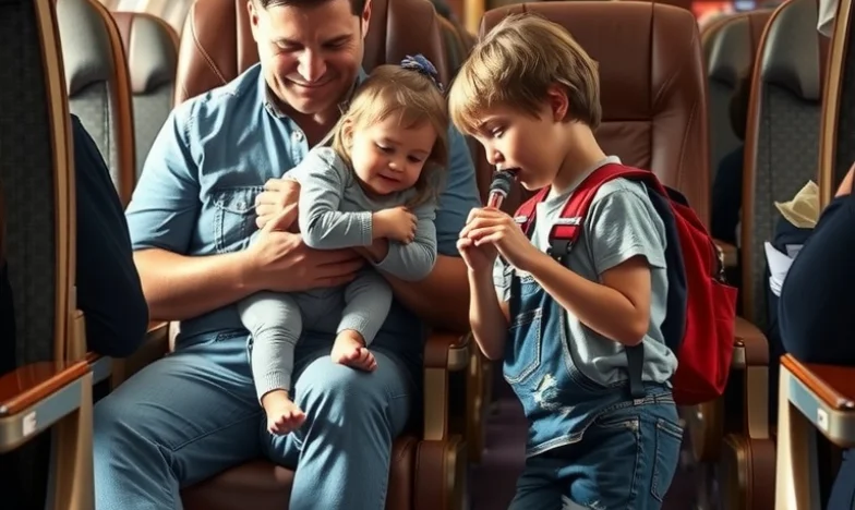 A Millionaire’s Child Cried Uncontrollably on the Plane—Until a Poor Boy Did Something Unexpected