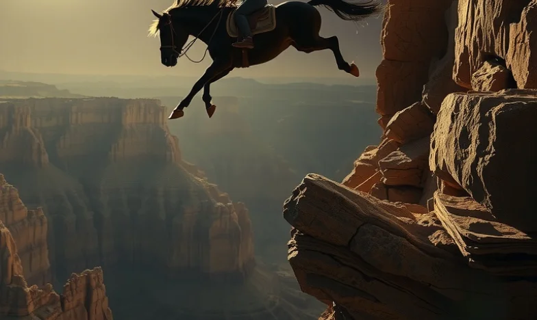 Wild Horses Saved Me When No One Else Would: My Night Hanging Over the Canyon