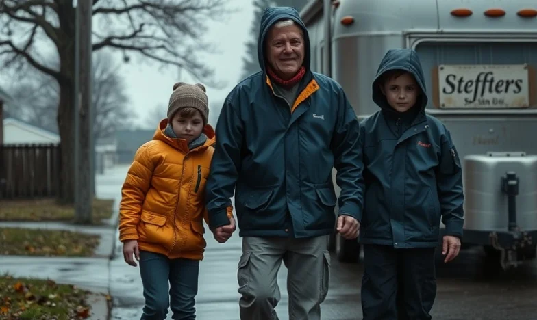 A Rainy Day, a Rusty Trailer, and the Kindness That Changed Everything