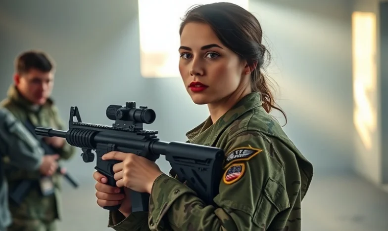 They Laughed at My Lipstick—Until They Saw My Badge: 'ELITE MARKSMAN'