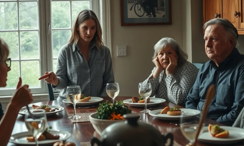 “She Said I Lied About My Pregnancy for Money” – The Family Dinner That Changed Everything