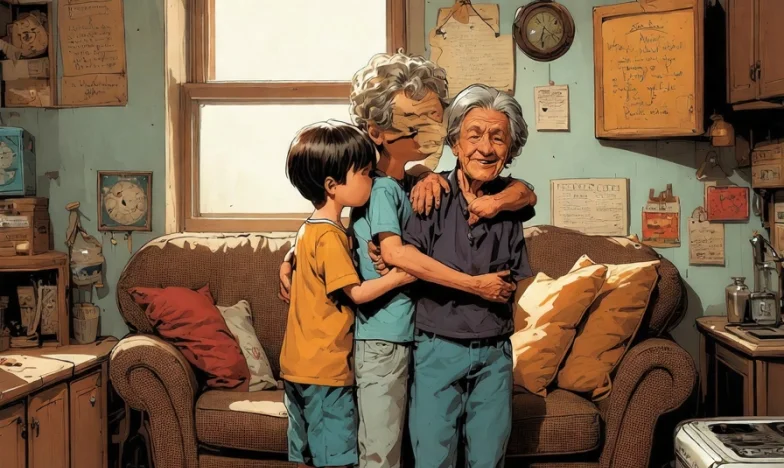 Bőröndökkel érkeztek – Egy magyar család szűk lakásban, nagy szívvel