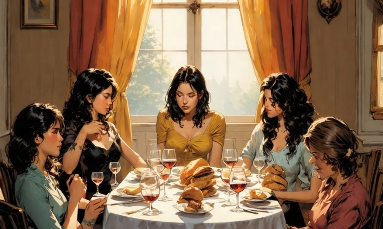 Egy csendes vacsora, ami pokollá változott – amikor a barátság határai elfogynak