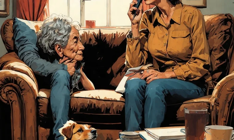 „Nem tisztelsz engem! Egy kutya miatt nem jöttél el köszönteni!” – anyósom haragja és az én fájdalmam