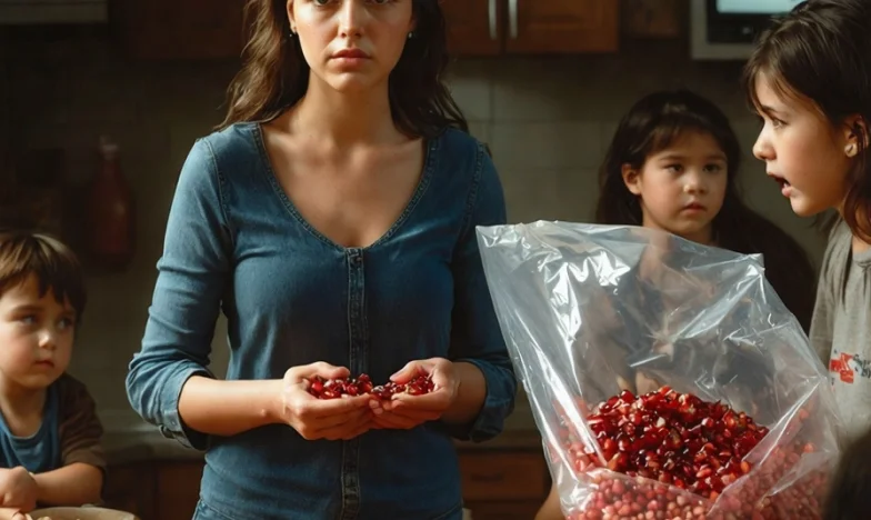 Vihar a családban – Egy gránátalma ára