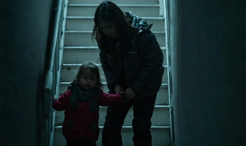 W klatce schodowej, z dwójką dzieci: Noc, która zmieniła wszystko