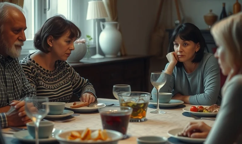 Zbyt těsný stůl: Příběh o tchyni, švagrové a boji za vlastní místo