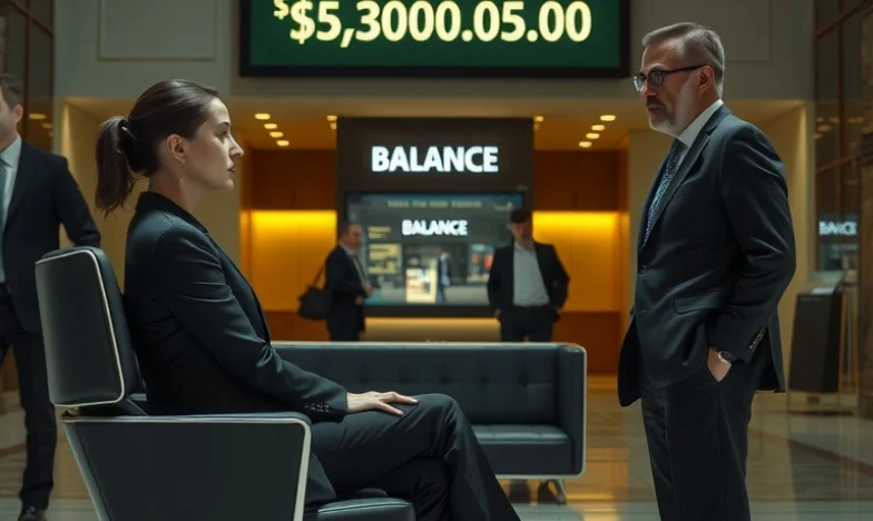 “Sadece Bakiyemi Görmek İstiyorum,” Dedim — O Milyoner Gülümsedi… Ta ki Ekranı Görünceye Kadar